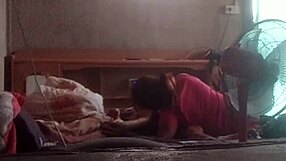 Horny asian girl takes anal creampie