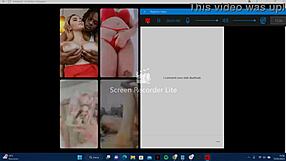 Sexy babe masturbates to orgasm on Instagram live.