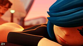 Marie chats during casting interview