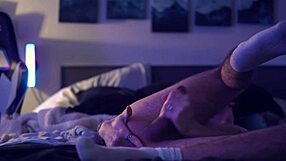 bi twink playing with his ass until he cums