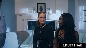 Submissive Wife Siri Dahl and Bestie Ana Foxxx Team Up for Kinky 3-Way.