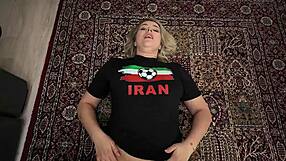 Iranian FUCKING blonde pornstar with big TITS