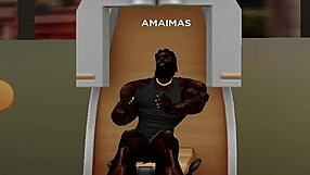 Gatita Policia Seduces With Provocative Moves!