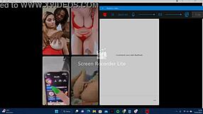 Sexy babe masturbates to orgasm on Instagram live.