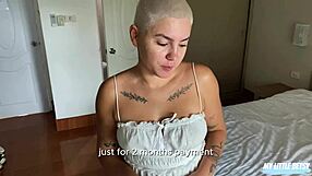 convinced landlord not to evict with deepthroat and swallow