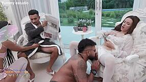 Naughty Housewife Jennifer Low Anal Fisted and Double Penetrated!