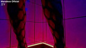 curvy babe does sensual striptease for seduction.