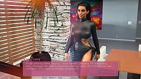 My step mom helps me in the bathroom