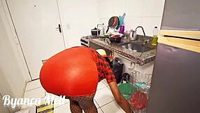 is this delicious brunette's tight wet pussy ready for solo masturbation before caipira party?