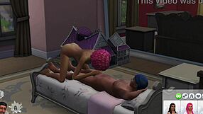 Step Brother and Sister Erika Acharya Caught Sucking Daddy!