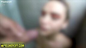 Hey, wanna see this tiny Latina teen 18+ pissed on and face fucked in shower POV?