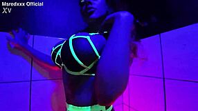 curvy babe does sensual striptease for seduction.