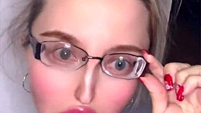 PART 1 STORY TELLING IN RUSSIAN LANGUAGE WITH ACCENT AND HUGE GLASSES FETISH!