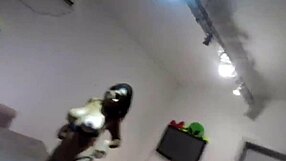 My friend's wife bounces wet pussy on dick after he leaves for lick and blowjob