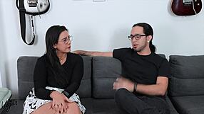 Kylei Ellishs First Porn Video with Fat Blowjob and Cum in Mouth