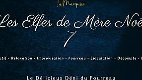 les elves of mother noel 7 french femdom denial sheath