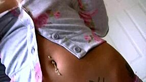 Damn! Smoking Cigarette While Teasing in Sexy Panties!