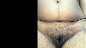 Indian step mom pisses nude in bathroom.