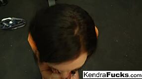 Spinner Beauty Works Out Hard Cock With Her Mouth!