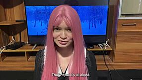 Step Sister Tries New Student Uniform And Shows Blowjob Skill To Step Brother