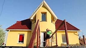 i watched that old fetish slut gargle piss in stockings during glamour hardcore scene