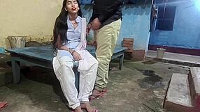 I remember my first time with this cute Indian girlfriend in an outdoor handjob session