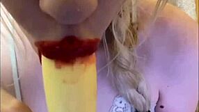 Sexy Elza Kom Performs A Very Sweet And Hot Dance In Lingerie