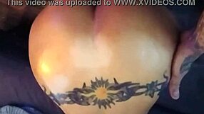 First Time Couple's Sheer Video Bent Over Riding!