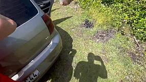 Friends take beauties to the woods