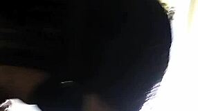 Young girl experiences a blindfolded adventure