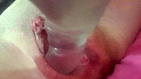 Masturbating Big Pussy With Fat Toy And Massager.