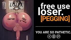 f4m erotic audio featuring humiliation, roleplay, femdom, ass to mouth, orgasm, bound in bondage, bdsm