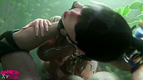 Stellar Blade Android's Big Ass Bent Over for Passionate Doggystyle Breeding