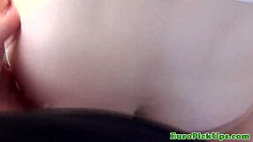 Pierced Skater Chick Pounded Outdoors