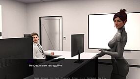 Zoe Flashes Naked Pussy and Boobs in 3D Cartoon Game