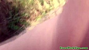 Pierced Skater Chick Pounded Outdoors