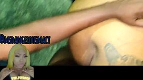 Fucking My Neighbor's Boyfriend: Ebony Slut's Oral Fun