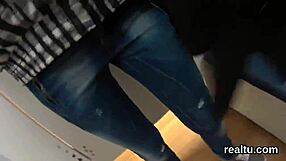 does the perfect czech sweetie want to get reamed in the mall?