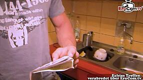 deutsche frau von nebenan verkuppelt mit fitness user beim casting