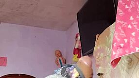 i cum alone in my step mother-in-law's room