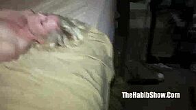 Blonde Freak Loves Toys and Cock Passionately