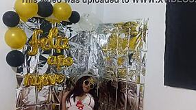 My favorite stepdaughters hot party the whore wore lingerie to seduce me 😍