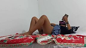 i love staying home, hot student prefers to relax with her toys