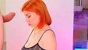 i'm learning to swallow his big cock in the bathroom