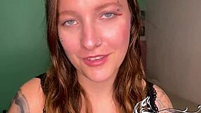 Punheta lenta profunda e comandada por mim, feeling every lick on big tits and blonde ass