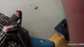 does the perfect czech sweetie want to get reamed in the mall?