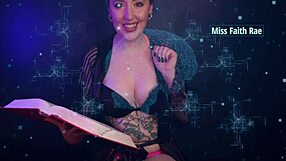 horny pet in cage follows miss faith rae's femdom instructions