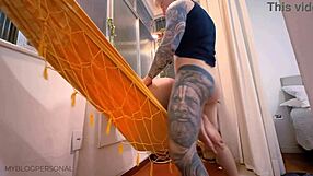 me and my latina girlfriend had the best fuck ever on my inlaws hammock, it was so hard