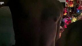 Blonde bimbo intensely sucks massive black cock.