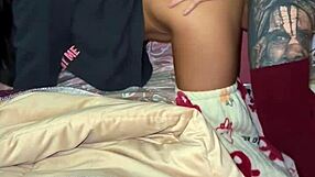 hot couple records first homemade video at night